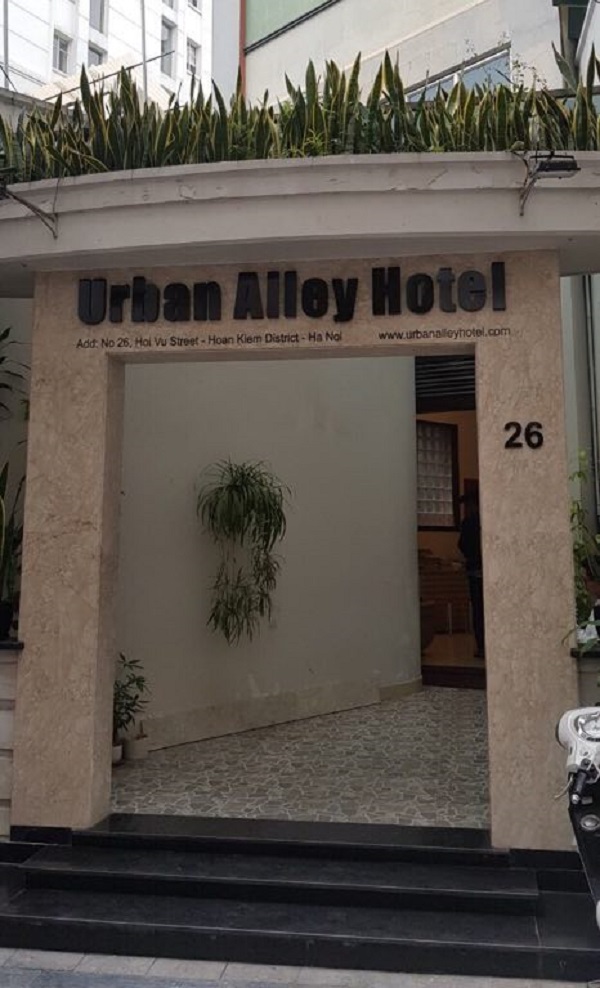 Urban alley hotel sử dụng khóa thẻ từ khách sạn